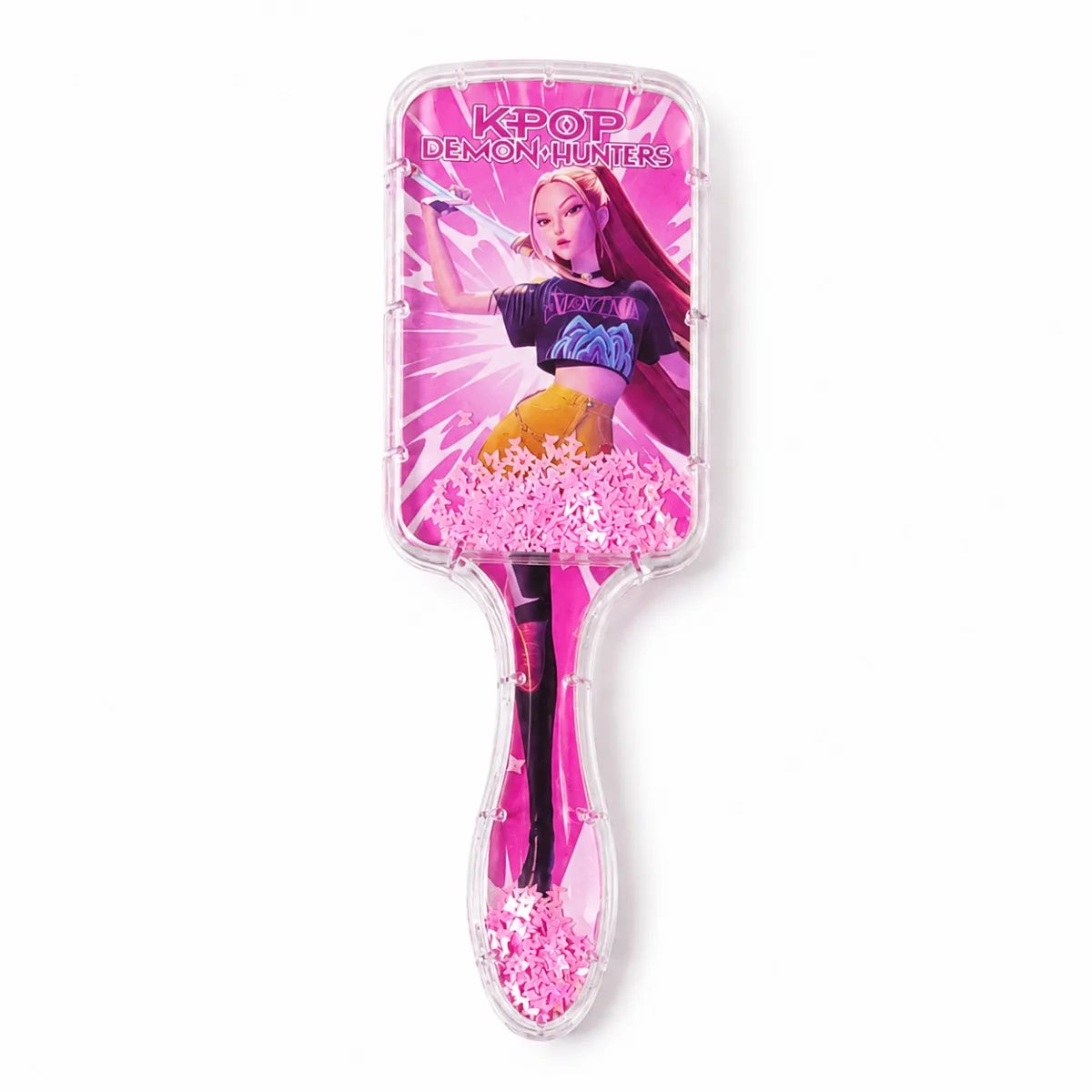 Kpop Rumi Mira Zoey Cute Cartoon Air Cushion Massage Comb Anti Slip Detangling Hair Brush for Women Daily Styling Gift