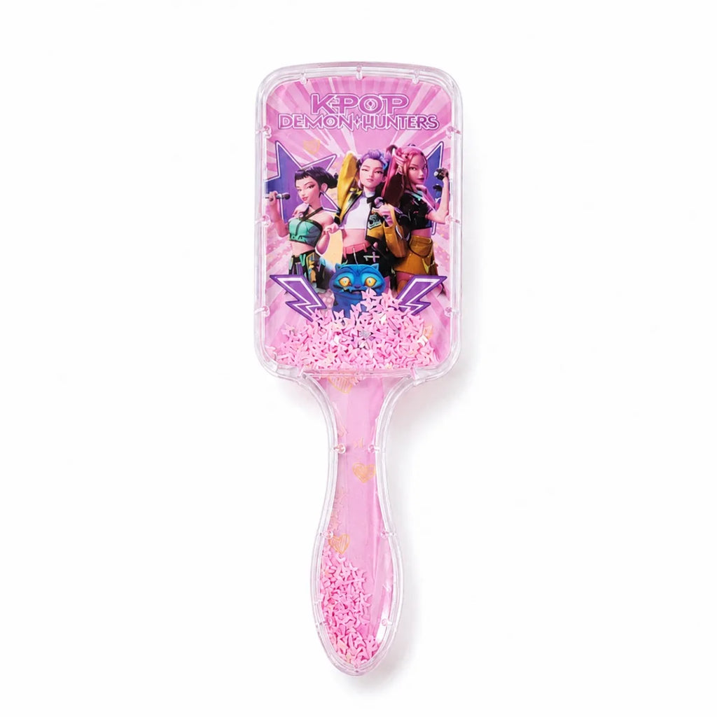 Kpop Rumi Mira Zoey Cute Cartoon Air Cushion Massage Comb Anti Slip Detangling Hair Brush for Women Daily Styling Gift