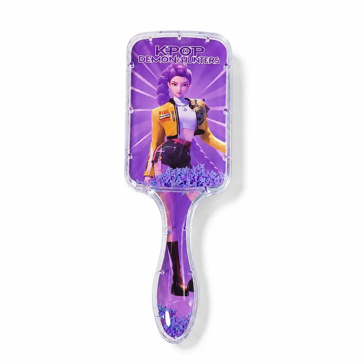Kpop Rumi Mira Zoey Cute Cartoon Air Cushion Massage Comb Anti Slip Detangling Hair Brush for Women Daily Styling Gift
