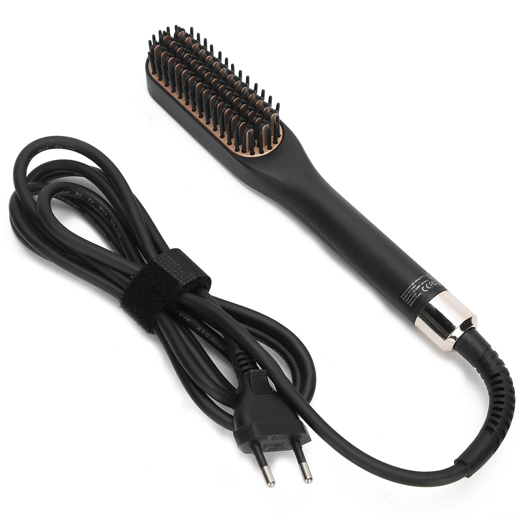 Electric Beard Straightening Comb Multifunctional Beard Straightener Brush for Men