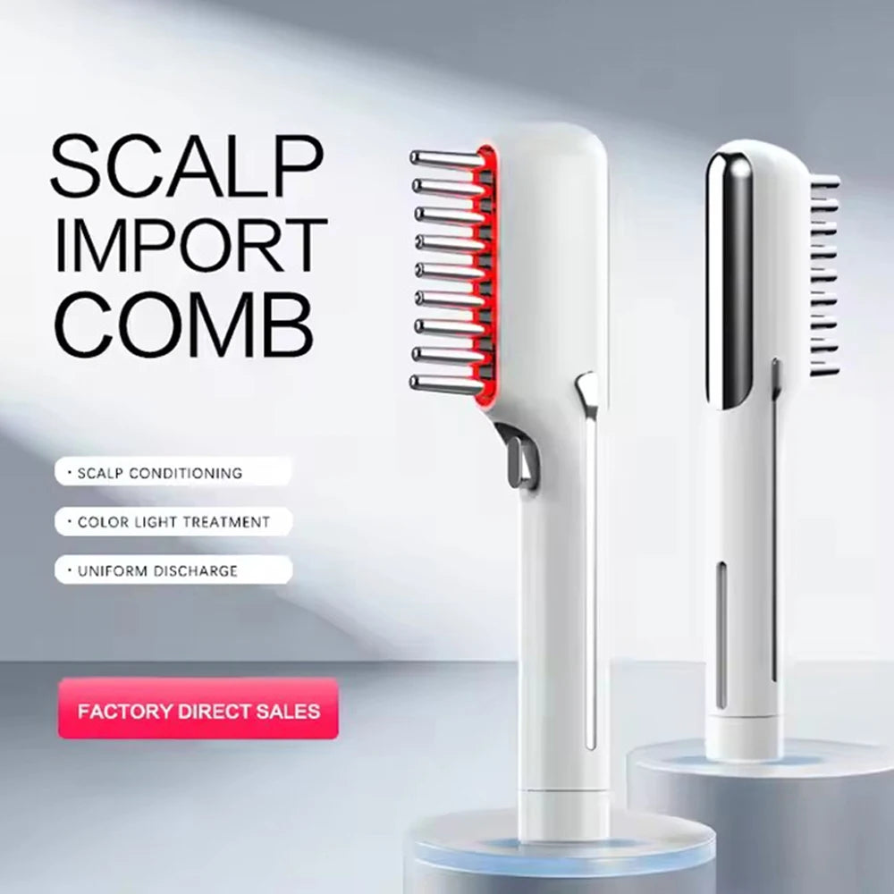 Hair Growth Comb Massage Comb Plus Hair Nourishing Liquid Beauty Tool Liquid Guide Skin Care Health Scalp Applicator MassageComb