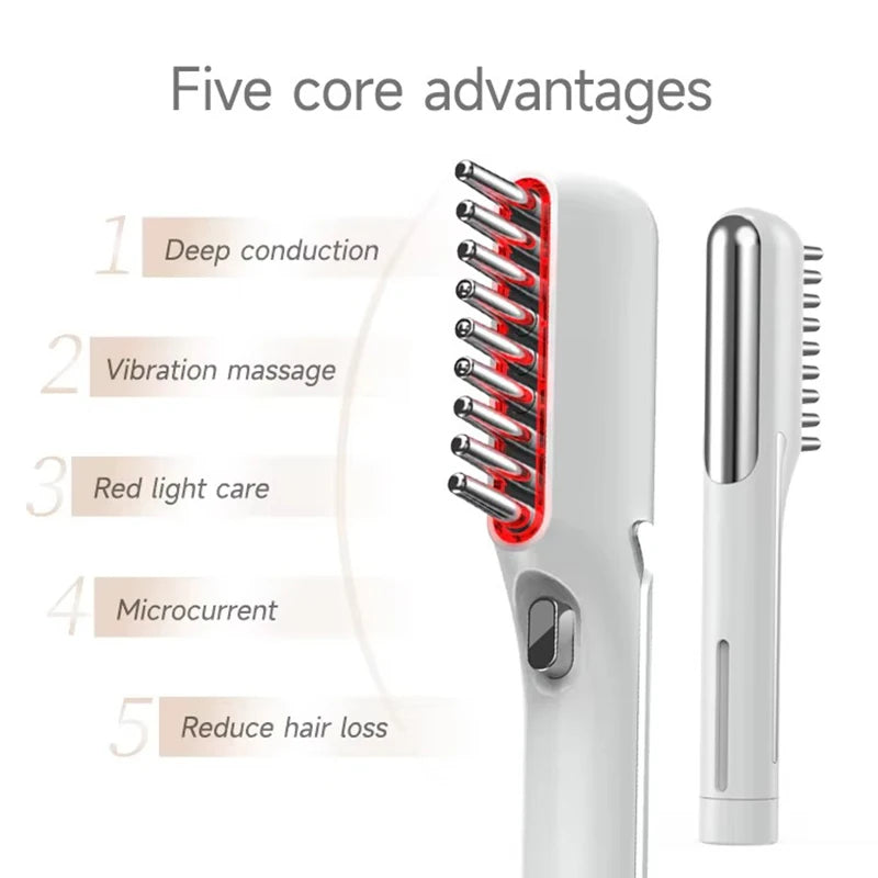 Hair Growth Comb Massage Comb Plus Hair Nourishing Liquid Beauty Tool Liquid Guide Skin Care Health Scalp Applicator MassageComb