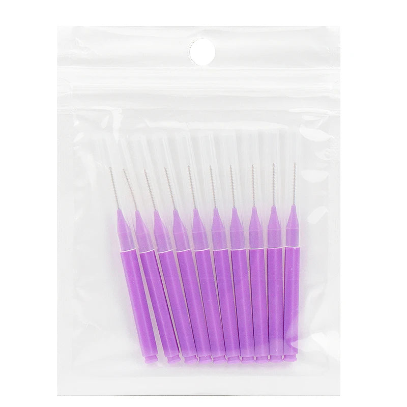 10/20Pcs Mini Eyebrow Brush Disposable Brow Perm Brush Brow Lift Supplies Eyelash Extension Comb Makeup Tool Interdental Brushes